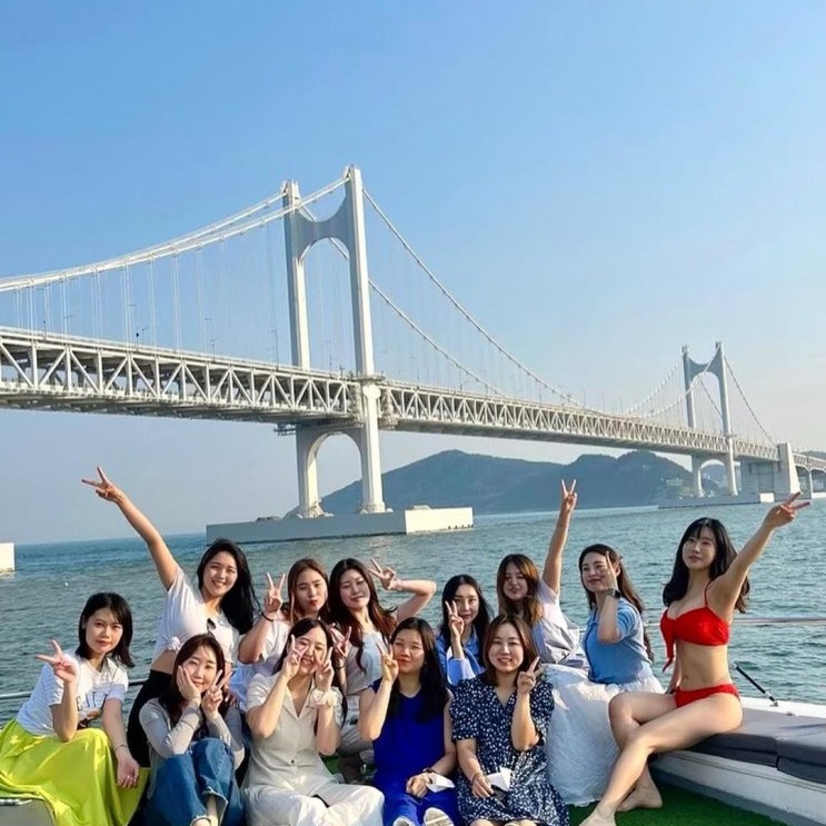 釜山・海雲台ヨットツアー 団体旅行におすすめの時間帯と広安里