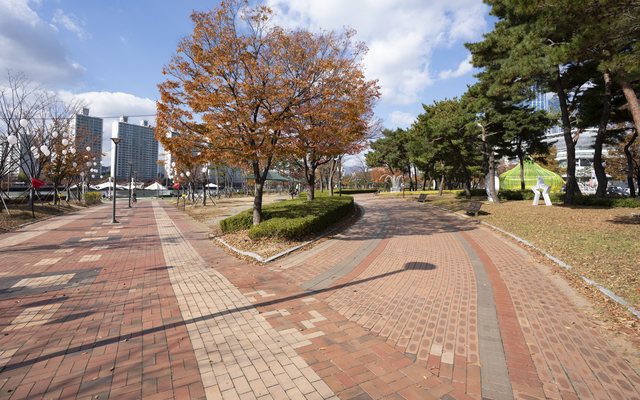 APECナル公園の散策路